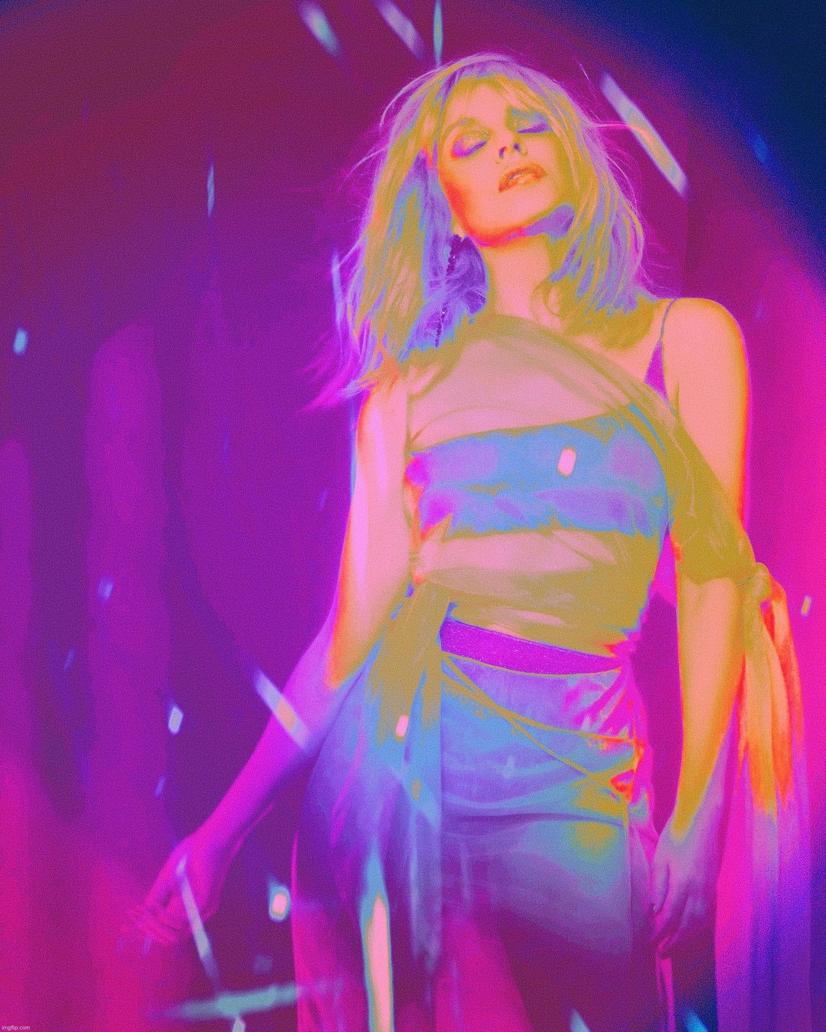 Kylie disco art | image tagged in kylie disco art | made w/ Imgflip meme maker