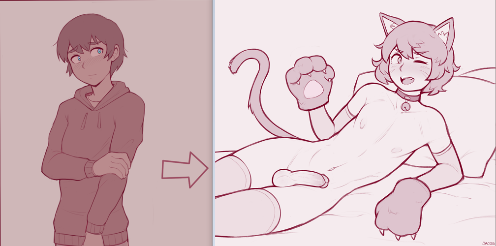 Dross Catboy Nyas Blank Meme Template