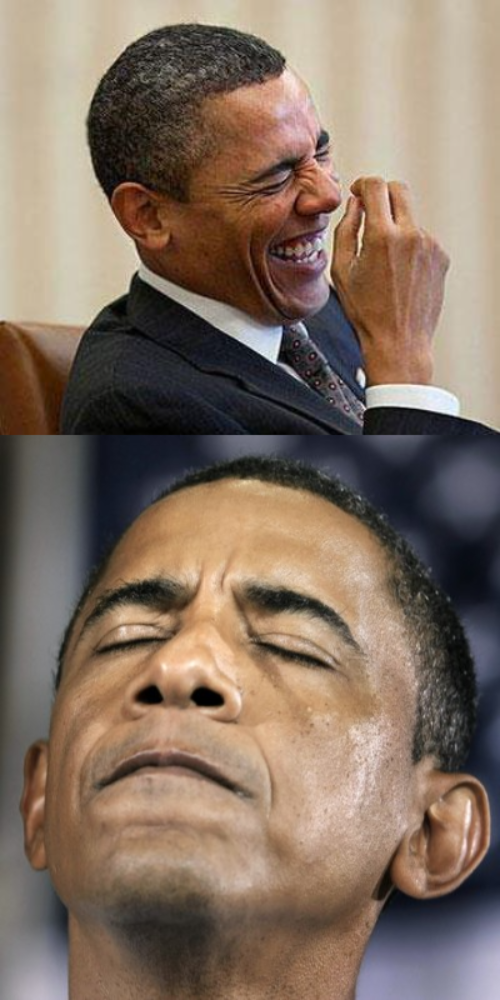 High Quality Obama mood swings Blank Meme Template