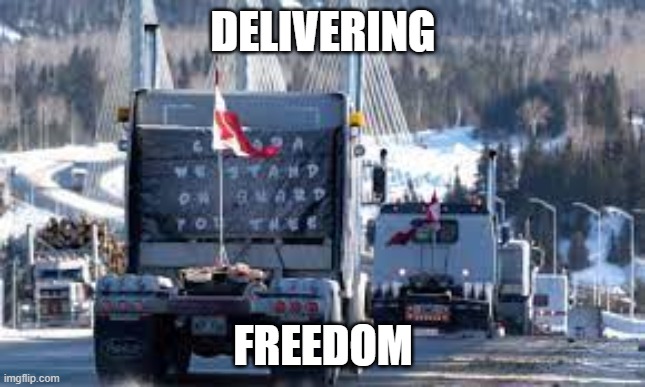 DELIVERING; FREEDOM | made w/ Imgflip meme maker
