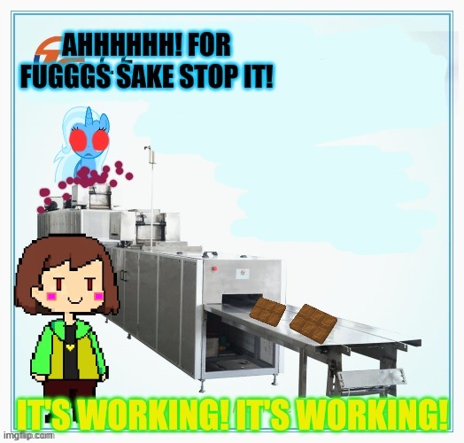 chara like chocolate | made w/ Imgflip meme maker
