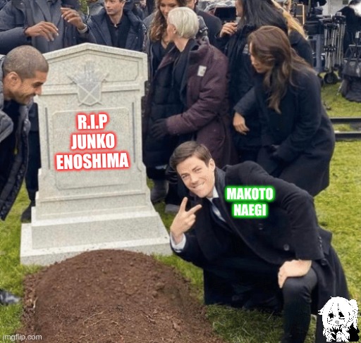 Spoilers for Danganronpa | R.I.P
JUNKO ENOSHIMA; MAKOTO NAEGI | image tagged in memes,danganronpa | made w/ Imgflip meme maker