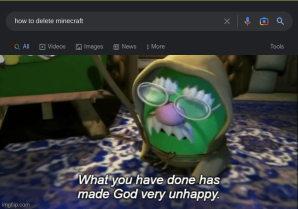 Illegal | image tagged in what you have done has made god very unhappy | made w/ Imgflip meme maker