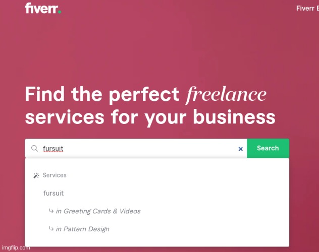 why i was looking a fiverr i have no idea lol | made w/ Imgflip meme maker