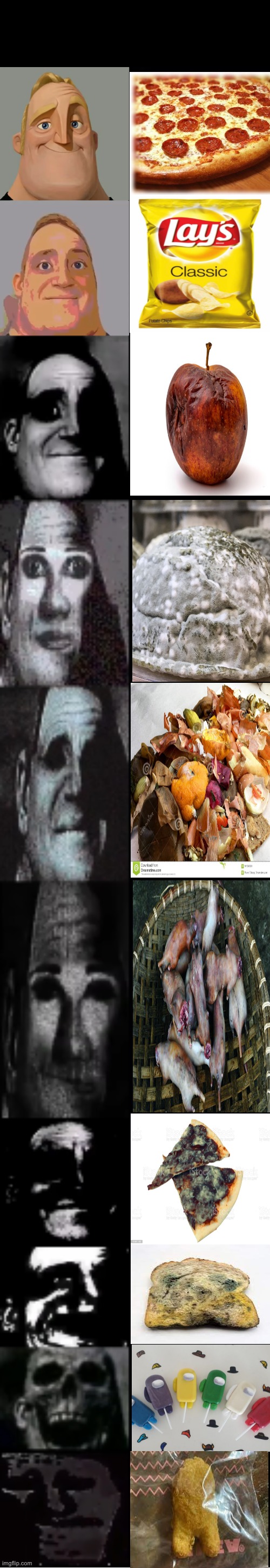 Mr Encredible becoming uncanny - ur dinner | image tagged in mr incredible becoming uncanny | made w/ Imgflip meme maker