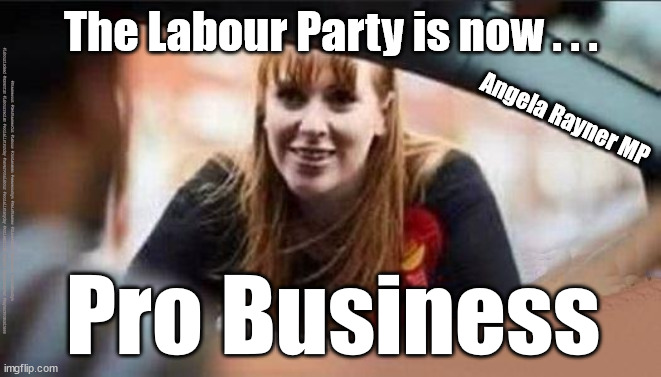 Angela Rayner - Pro Business | The Labour Party is now . . . Angela Rayner MP; #Starmerout #GetStarmerOut #Labour #JonLansman #wearecorbyn #KeirStarmer #DianeAbbott #McDonnell #cultofcorbyn #labourisdead #Momentum #labourracism #socialistsunday #nevervotelabour #socialistanyday #Antisemitism #Rayner #AngelaRayner #RaynerProBusiness; Pro Business | image tagged in starmerout,getstarmerout,labourisdead,raynerprobusiness,cultofcorbyn,rayner scum bucket | made w/ Imgflip meme maker