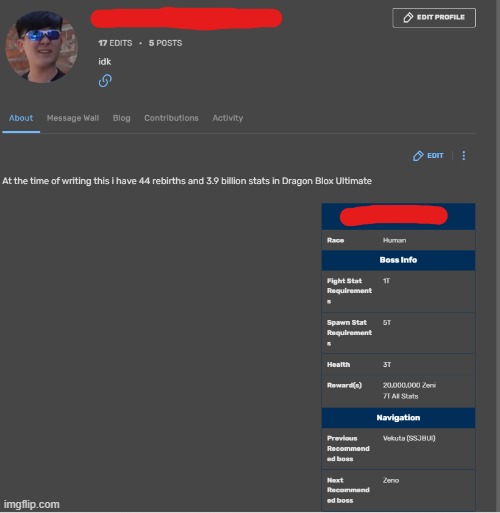 sooo i made myself into a boss | made w/ Imgflip meme maker