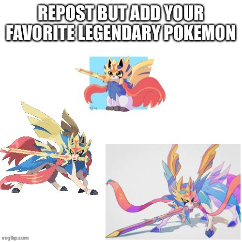 Wow. Everyone loves Zacian. | made w/ Imgflip meme maker