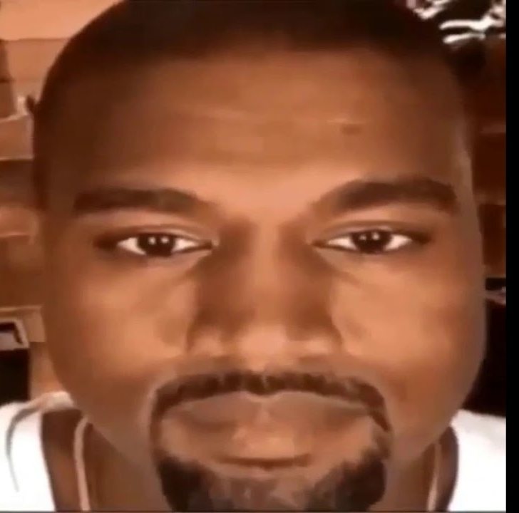 Kanye west staring at you Blank Meme Template