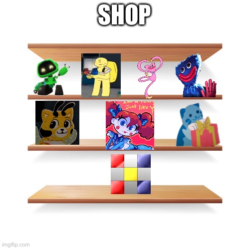 Shelf | SHOP | image tagged in gaming,video games | made w/ Imgflip meme maker
