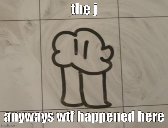 the cinny | the j; anyways wtf happened here | image tagged in the cinny | made w/ Imgflip meme maker