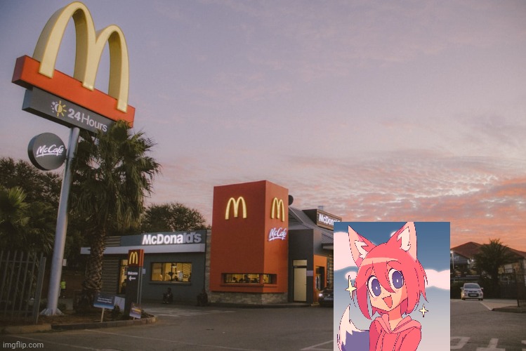 Pov: Ren's going to McDonald's (this is very much a joke oc) | made w/ Imgflip meme maker