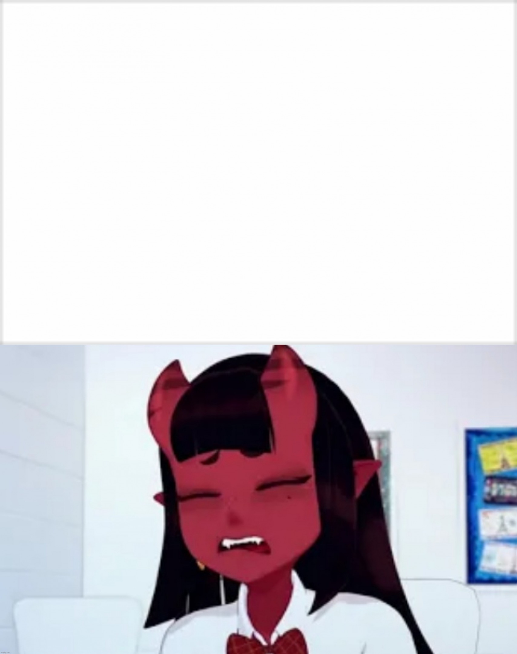 High Quality Meru The succubus Template Blank Meme Template