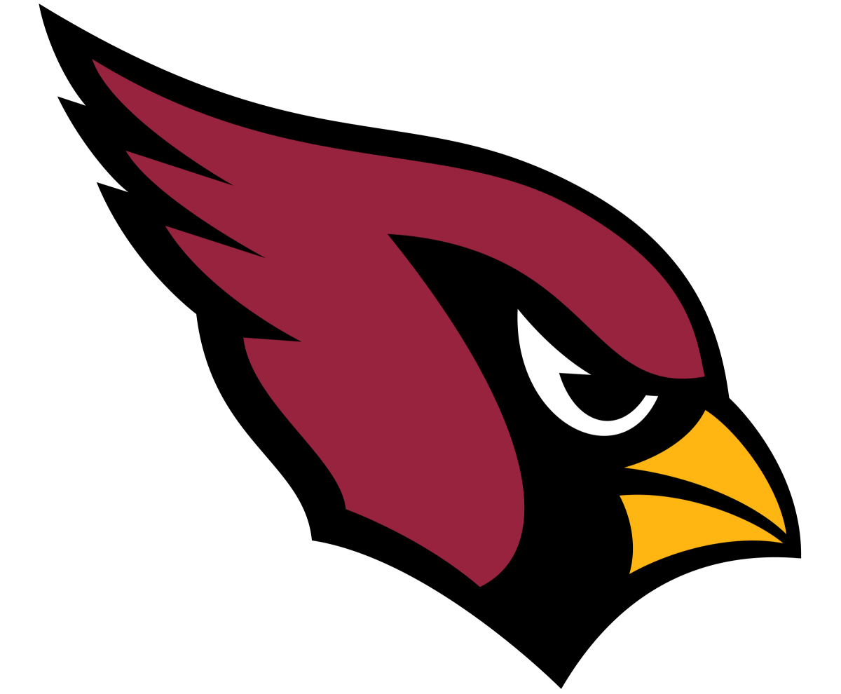 High Quality Arizona Cardinals logo Blank Meme Template
