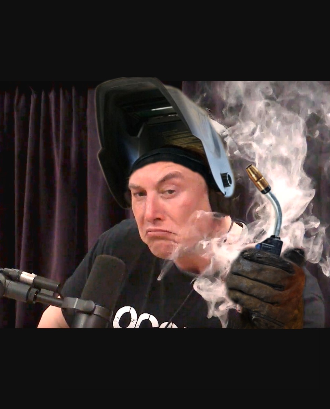 High Quality Elon welding Blank Meme Template