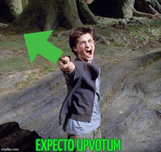 Expecto Upvotum | image tagged in expecto upvotum | made w/ Imgflip meme maker