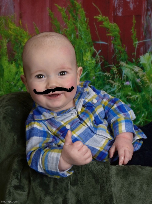 Thumbs Up Baby | image tagged in thumbs up baby | made w/ Imgflip meme maker