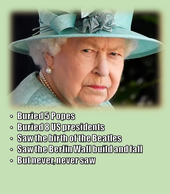Queen Elizabeth Never Blank Meme Template