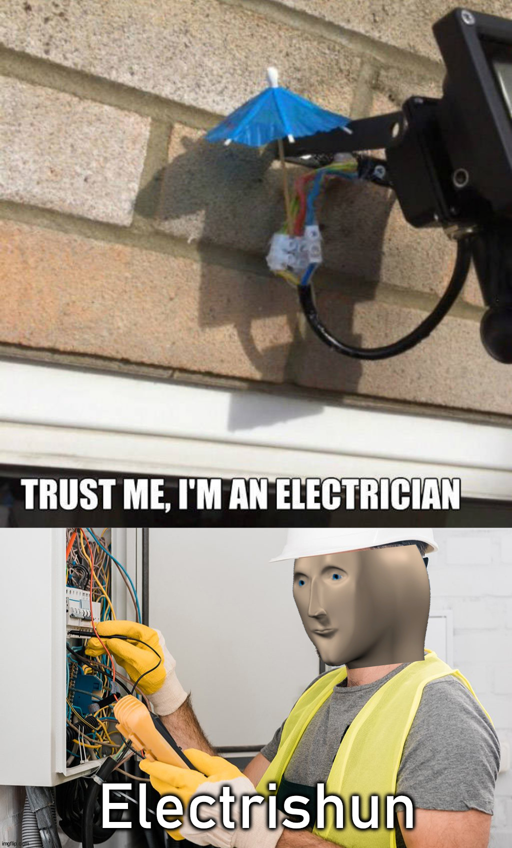 Electrishun | image tagged in you had one job | made w/ Imgflip meme maker