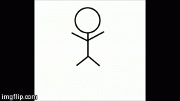 Hello | image tagged in gifs,hello,stick man | made w/ Imgflip video-to-gif maker