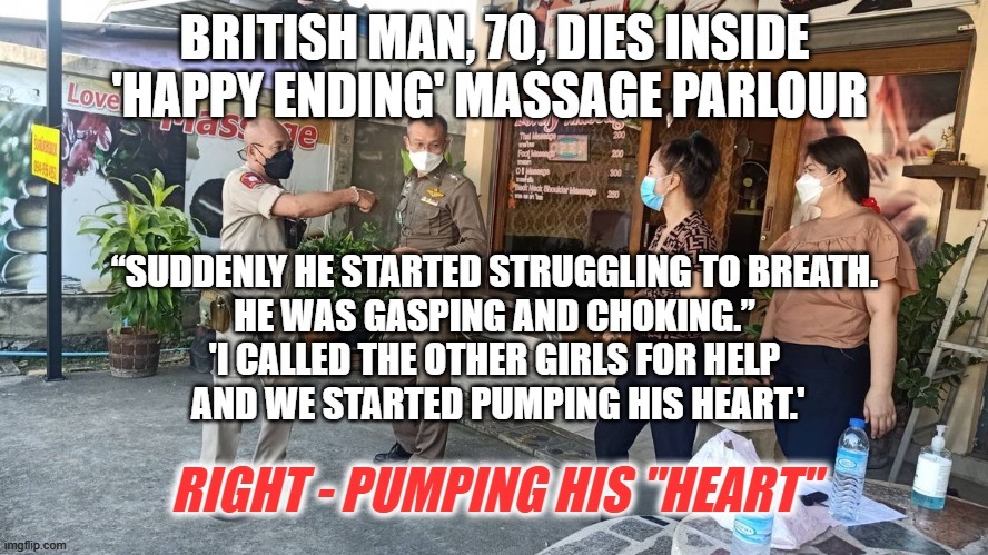 Pumping His 'Heart' | image tagged in happy ending | made w/ Imgflip meme maker