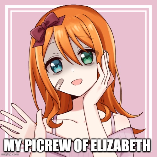 can i contenue to post these? im going to try to keep posting until my account is deleted | MY PICREW OF ELIZABETH | made w/ Imgflip meme maker