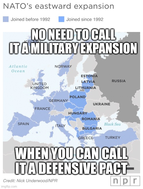 Ministry of war? No! Ministry of Peace! | NO NEED TO CALL IT A MILITARY EXPANSION; WHEN YOU CAN CALL IT A DEFENSIVE PACT | made w/ Imgflip meme maker