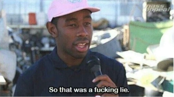 High Quality So that was a fucking lie Blank Meme Template
