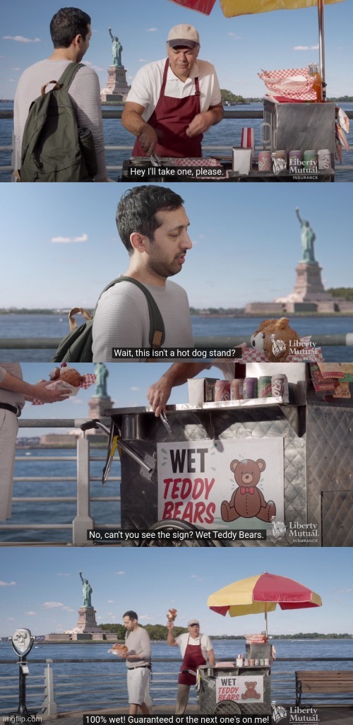I guess I'm the teddy b- | made w/ Imgflip meme maker