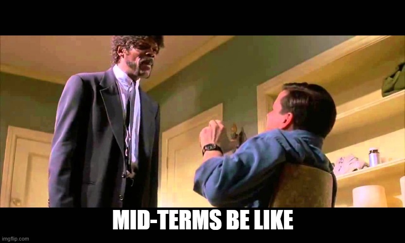 English motherf***er do you speak it! | MID-TERMS BE LIKE | image tagged in english motherf er do you speak it | made w/ Imgflip meme maker