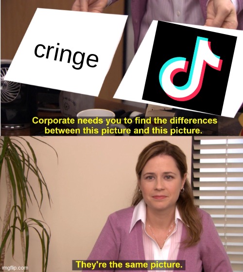 They're The Same Picture Meme |  cringe | image tagged in memes,they're the same picture | made w/ Imgflip meme maker