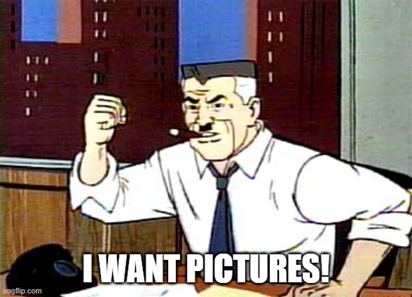 I WANT PICTURES OF SPIDERMAN | I WANT PICTURES! | image tagged in i want pictures of spiderman | made w/ Imgflip meme maker