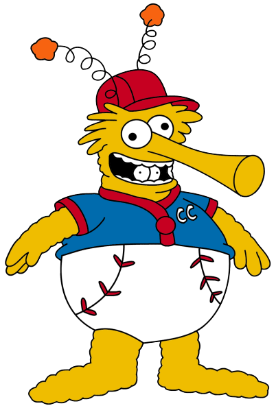 Simpsons mascot Blank Meme Template