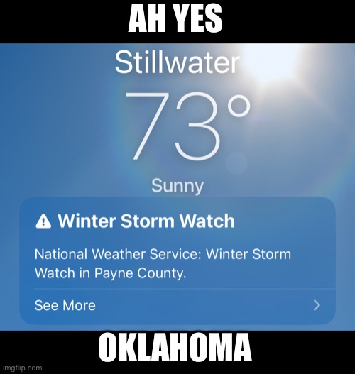 AH YES; OKLAHOMA | made w/ Imgflip meme maker