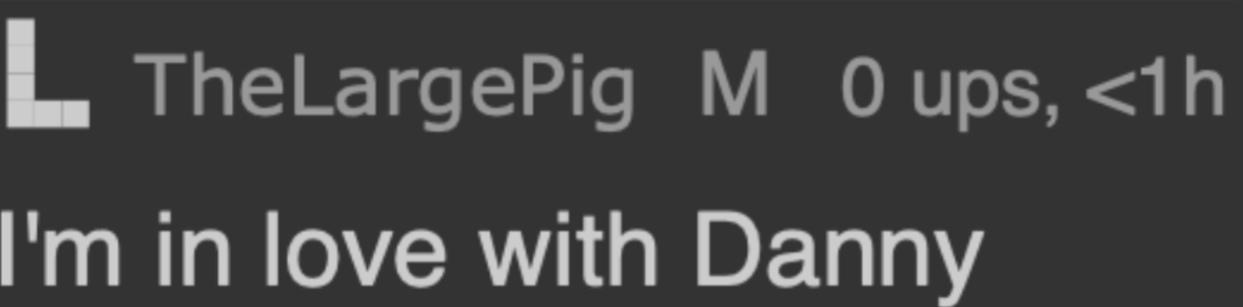 TheLargePig gay confirmed part 2 Blank Meme Template