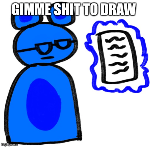Jimmy is disappointed at what he sees | GIMME SHIT TO DRAW | image tagged in jimmy reading | made w/ Imgflip meme maker