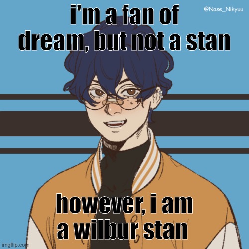 cooper picreww | i'm a fan of dream, but not a stan; however, i am a wilbur stan | image tagged in cooper picreww | made w/ Imgflip meme maker