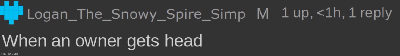 when an owner gets head | image tagged in when an owner gets head | made w/ Imgflip meme maker