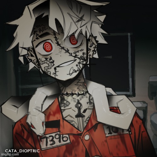 My hand at a serial killer...idk thought it was cool. I'll put the description in the comments | image tagged in picrew,oc,spoopy,idk | made w/ Imgflip meme maker