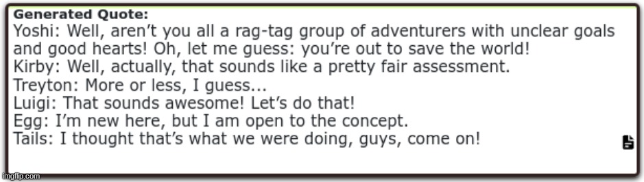 made w/ Imgflip meme maker