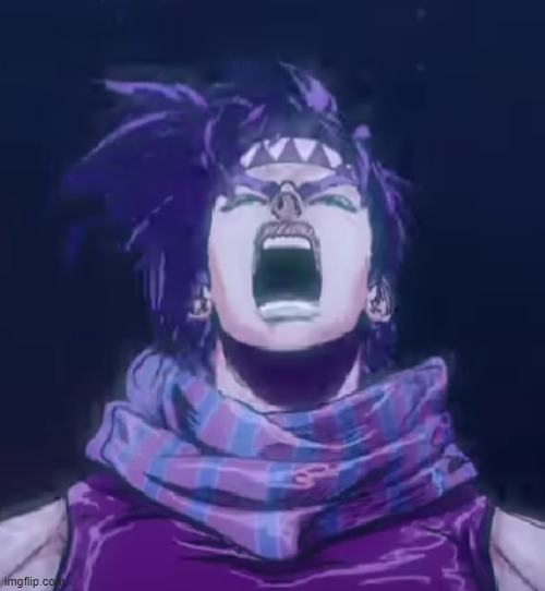 Joseph screaming (bloody stream) | image tagged in joseph screaming bloody stream | made w/ Imgflip meme maker