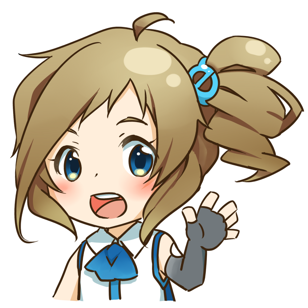 Inori Aizawa Wave Blank Meme Template