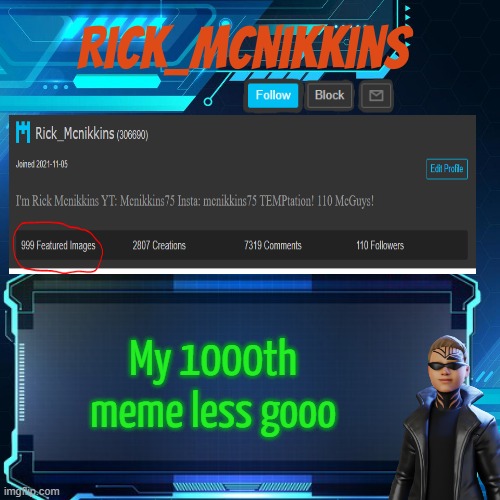 2nd Announcement | My 1000th meme less gooo | image tagged in 2nd announcement | made w/ Imgflip meme maker