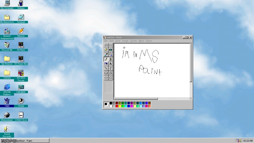 found a windows 98 javascript | made w/ Imgflip meme maker