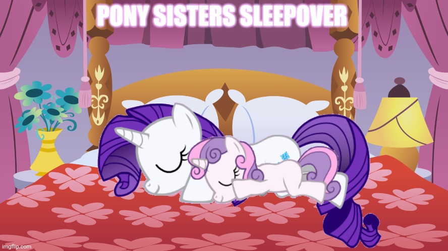 PONY SISTERS SLEEPOVER | made w/ Imgflip meme maker