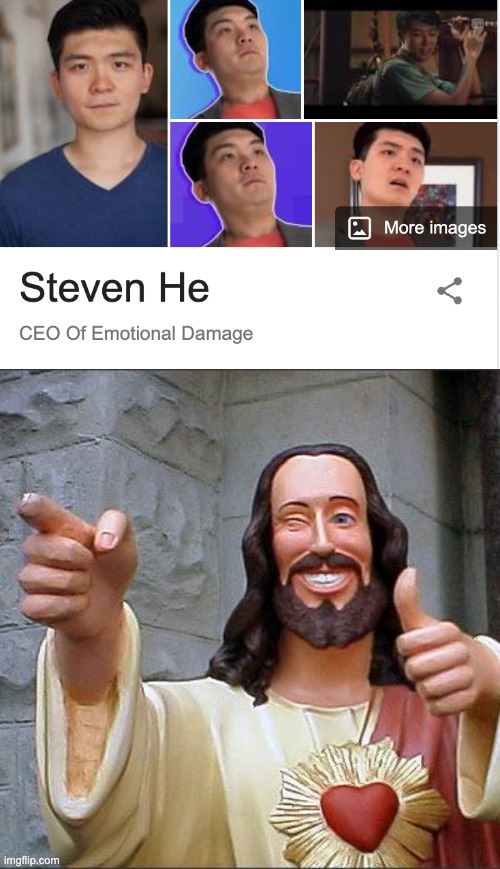 Yes | image tagged in memes,buddy christ | made w/ Imgflip meme maker