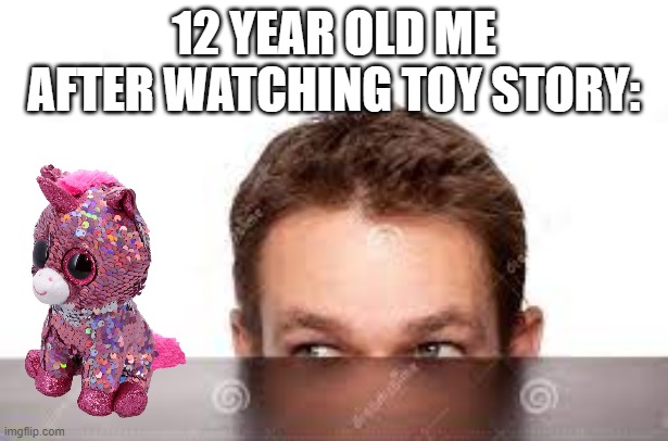 kids be like | 12 YEAR OLD ME AFTER WATCHING TOY STORY: | image tagged in funny,posting spree | made w/ Imgflip meme maker