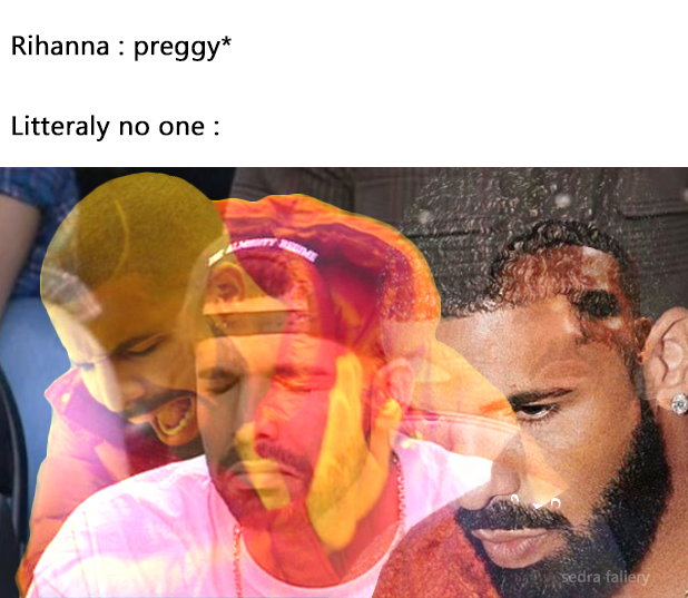 Sad Drake meme Blank Meme Template