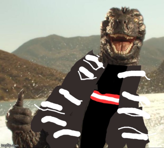 Godzilla approved | image tagged in godzilla approved | made w/ Imgflip meme maker