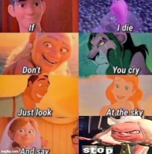 s t o p | image tagged in if i die | made w/ Imgflip meme maker